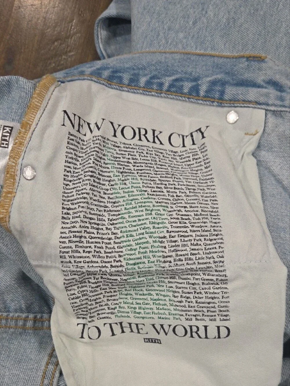 Kith Webster Chill Light Indigo Jeans